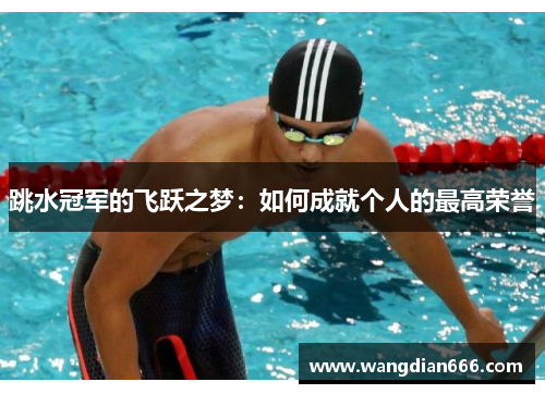 跳水冠军的飞跃之梦：如何成就个人的最高荣誉